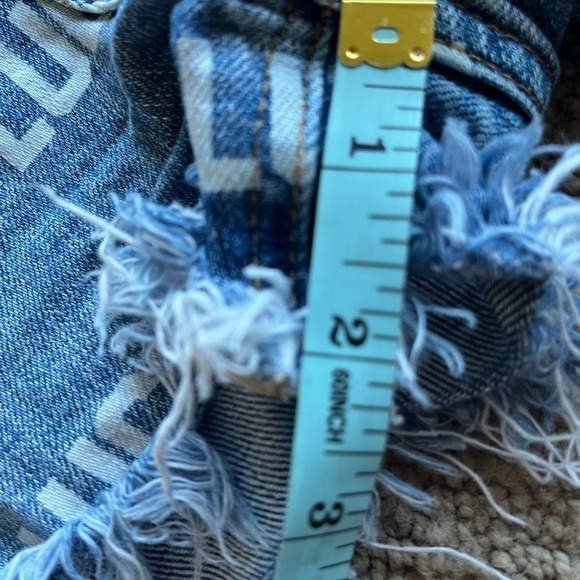 Lucky Brand Vintage Totally Lucky Pins High Rise denim short - Picture 8 of 14